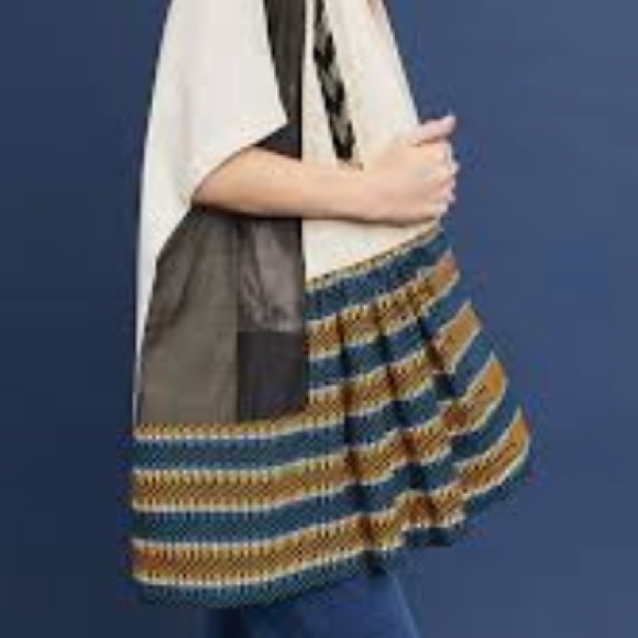 ANTHRO Striped Swing Kimono Cardigan by Amit Aggarwal - Picture 13 of 15